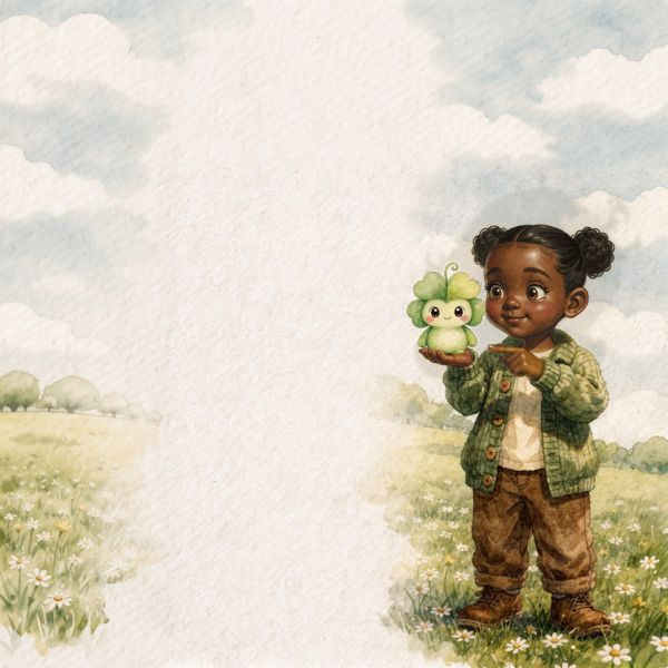 Sample page from The Lucky Little Clover – Personalized Edition, Look 2